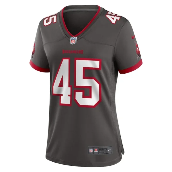 Devin white tampa bay buccaneers nike womens game jersey pewter Multi M