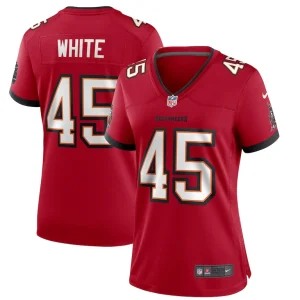 Devin white tampa bay buccaneers nike womens game player jersey Red