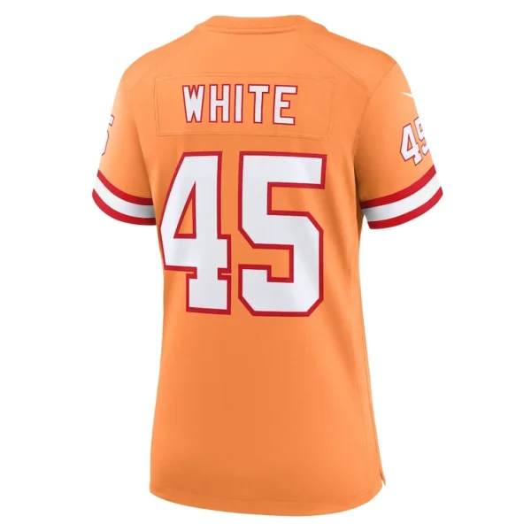 Devin white tampa bay buccaneers nike womens player jersey Orange L
