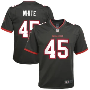 Devin white tampa bay buccaneers nike youth game jersey pewter Multi