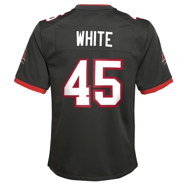 Devin white tampa bay buccaneers nike youth game jersey pewter Multi Yth L