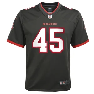 Devin white tampa bay buccaneers nike youth game jersey pewter Multi Yth M