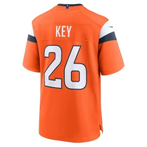 Devon key denver broncos nike team game jersey Orange L