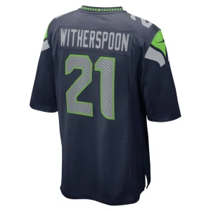 Devon witherspoon seattle seahawks nike game jersey College navy L