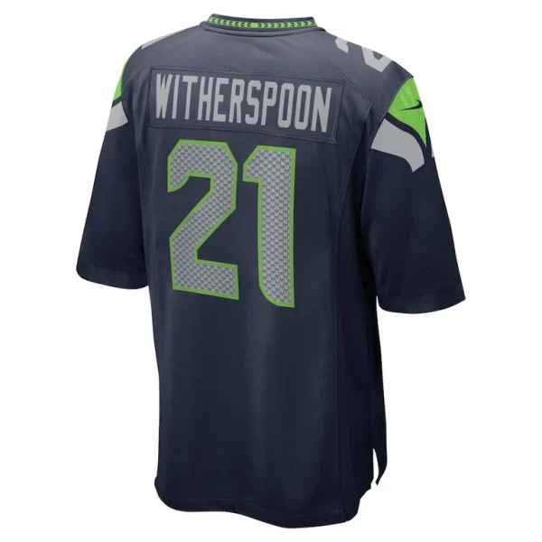 Devon witherspoon seattle seahawks nike game jersey College navy L