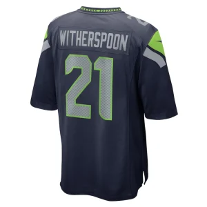 Devon witherspoon seattle seahawks nike game jersey College navy L
