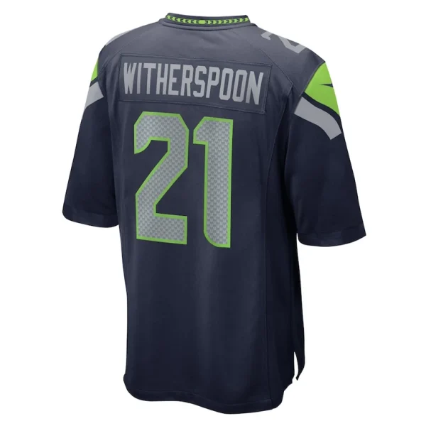 Devon witherspoon seattle seahawks nike game jersey College navy L