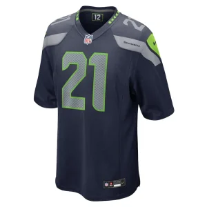 Devon witherspoon seattle seahawks nike game jersey College navy M