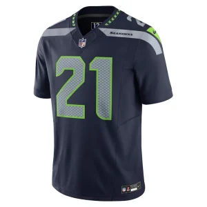 Devon witherspoon seattle seahawks nike vapor f.u.s.e. limited jersey Navy M