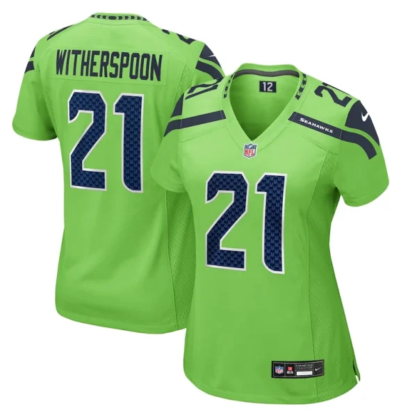 Devon witherspoon seattle seahawks nike womens game jersey Neon green