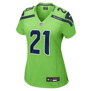 Devon witherspoon seattle seahawks nike womens game jersey Neon green M