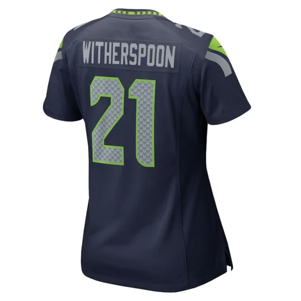 Devon witherspoon seattle seahawks nike womens team game jersey College navy L