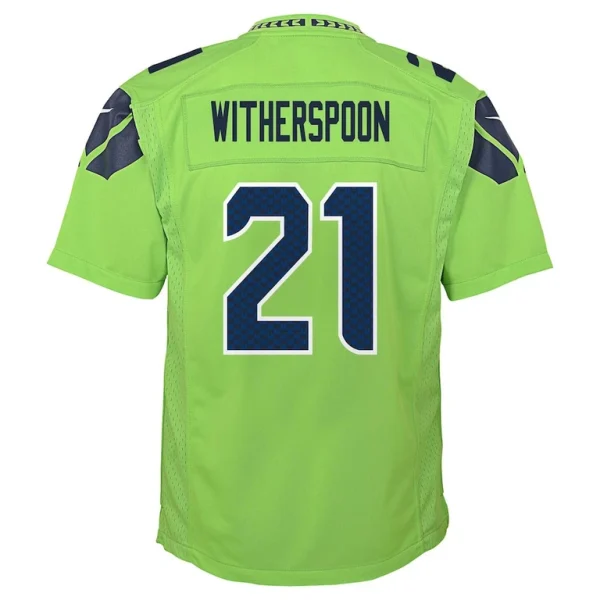 Devon witherspoon seattle seahawks nike youth alternate player game jersey Neon green Yth L