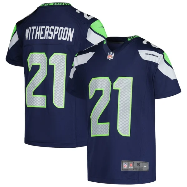 Devon witherspoon seattle seahawks nike youth game jersey College navy