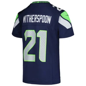 Devon witherspoon seattle seahawks nike youth game jersey College navy Yth L