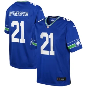 Devon witherspoon seattle seahawks nike youth game jersey Royal