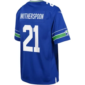 Devon witherspoon seattle seahawks nike youth game jersey Royal Yth L