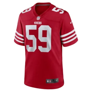 Devondre campbell san francisco 49ers nike game jersey Scarlet M