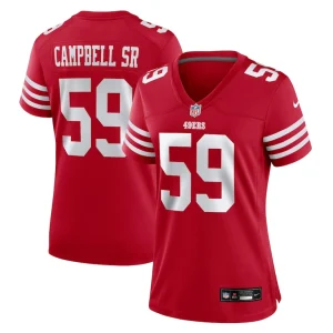 Devondre campbell san francisco 49ers nike womens game jersey Scarlet