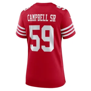 Devondre campbell san francisco 49ers nike womens game jersey Scarlet L