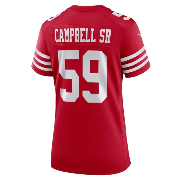 Devondre campbell san francisco 49ers nike womens game jersey Scarlet L