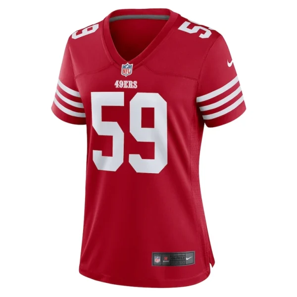 Devondre campbell san francisco 49ers nike womens team game jersey Scarlet S