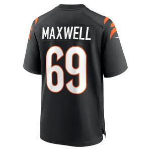 Devonnsha maxwell cincinnati bengals nike team game jersey Black L