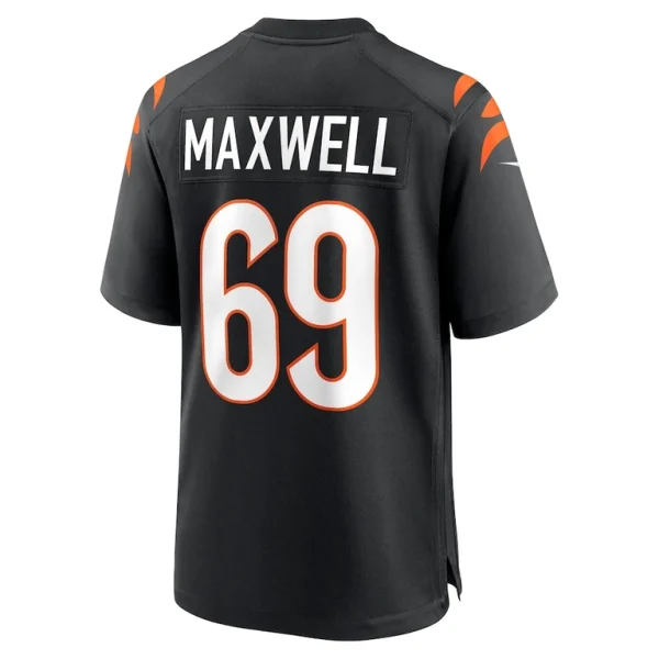 Devonnsha maxwell cincinnati bengals nike team game jersey Black L
