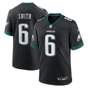 Devonta smith philadelphia eagles nike alternate game jersey Black