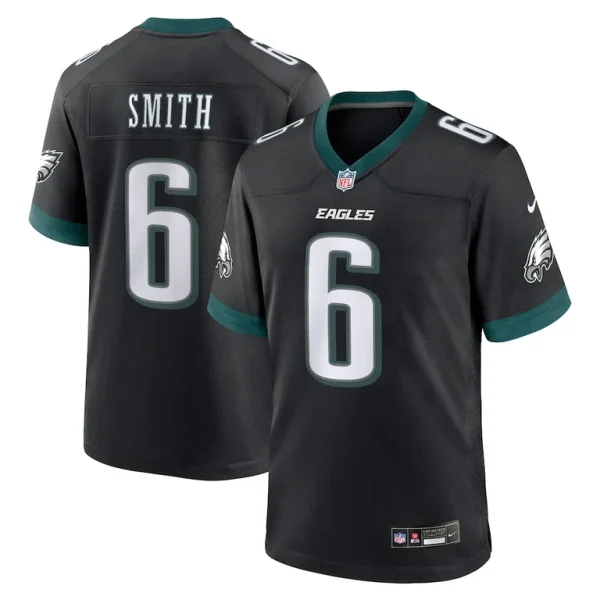 Devonta smith philadelphia eagles nike alternate game jersey Black