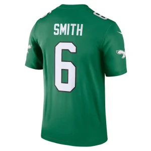 Devonta smith philadelphia eagles nike alternate legend player performance top Kelly green L