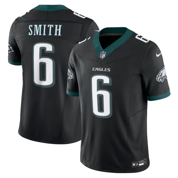 Devonta smith philadelphia eagles nike alternate vapor f.u.s.e. limited jersey Black