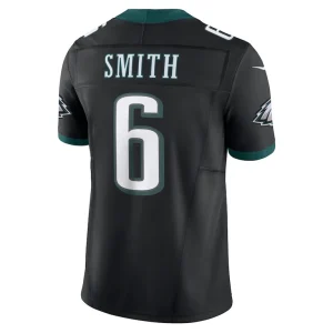 Devonta smith philadelphia eagles nike alternate vapor f.u.s.e. limited jersey Black L