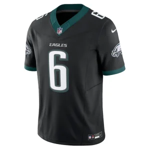 Devonta smith philadelphia eagles nike alternate vapor f.u.s.e. limited jersey Black M