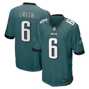 Devonta smith philadelphia eagles nike player game jersey Midnight green