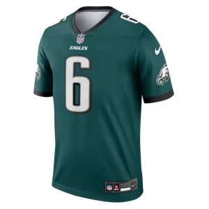 Devonta smith philadelphia eagles nike team legend player performance top Green M