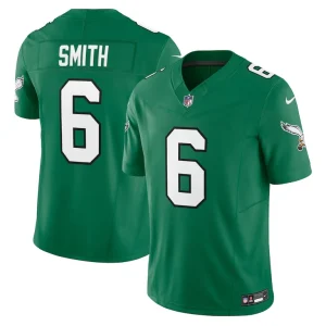 Devonta smith philadelphia eagles nike vapor f.u.s.e. limited jersey Kelly green