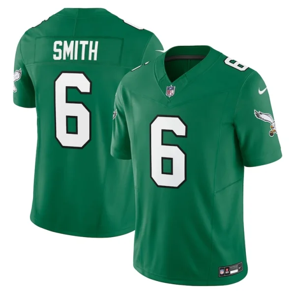 Devonta smith philadelphia eagles nike vapor f.u.s.e. limited jersey Kelly green