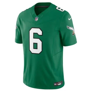 Devonta smith philadelphia eagles nike vapor f.u.s.e. limited jersey Kelly green M