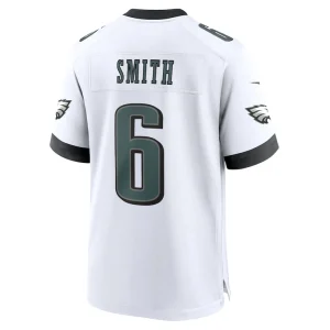 Devonta smith philadelphia eagles nike white game jersey White L