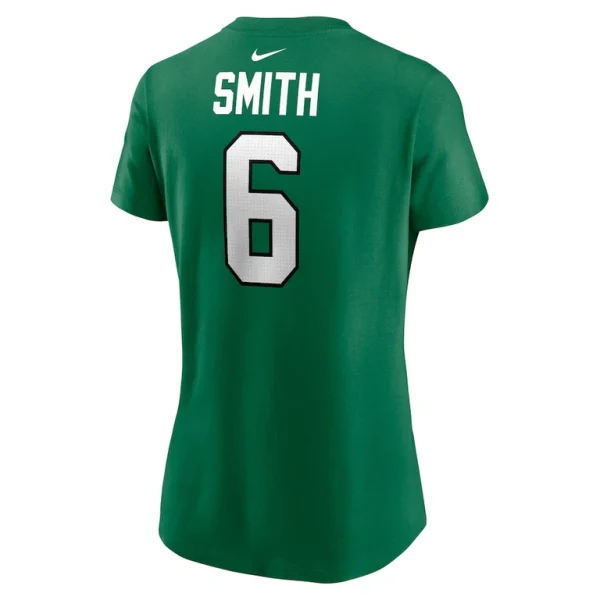 Devonta smith philadelphia eagles nike womens player name number t shirt Kelly green L