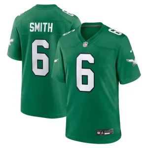 Devonta smith philadelphia eagles nike youth game jersey Kelly green