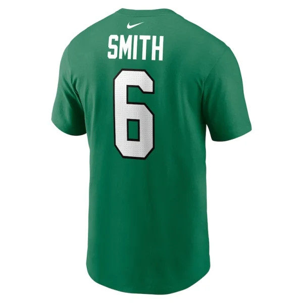 Devonta smith philadelphia eagles nike youth player name number t shirt Kelly green Yth L