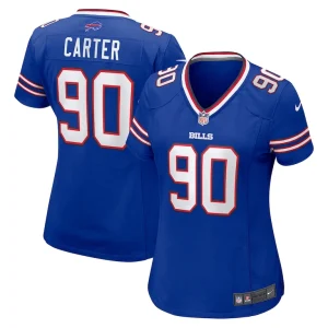 Dewayne carter buffalo bills nike womens game jersey Royal