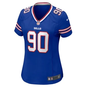 Dewayne carter buffalo bills nike womens game jersey Royal M