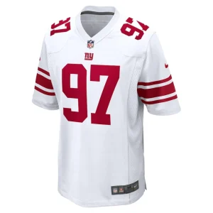 Dexter lawrence ii new york giants nike game player jersey White M