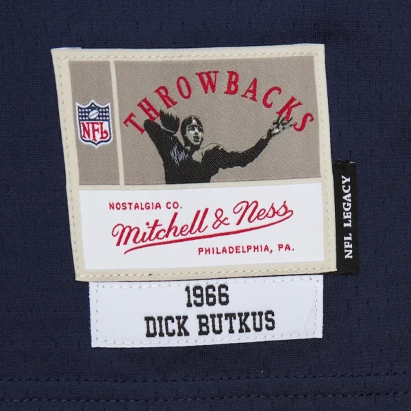 Dick butkus chicago bears mitchell ness legacy replica jersey Navy 2XL
