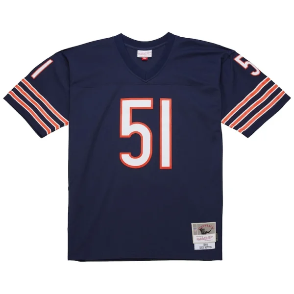 Dick butkus chicago bears mitchell ness legacy replica jersey Navy M
