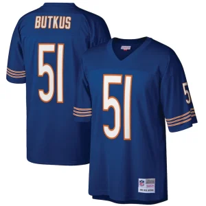 Dick butkus chicago bears mitchell ness retired player legacy replica jersey Navy