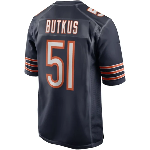 Dick butkus chicago bears nike game retired player jersey Navy L